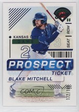 2024 Panini Prospect Edition Blue 172/199 Blake Mitchell #72 19l7