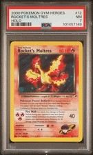 2000 POKEMON GYM HEROES HOLO #12 ROCKET'S MOLTRES PSA 7 on eBay