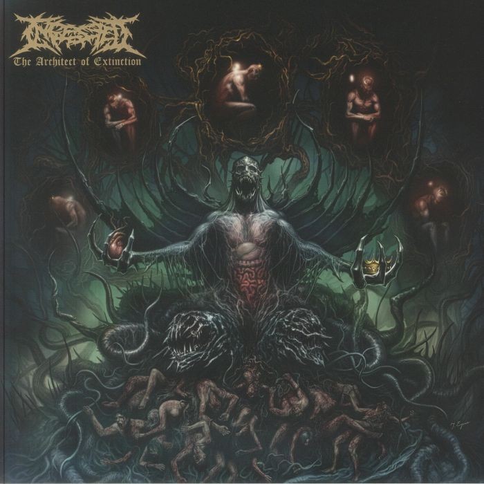 INGESTED - The Architect Of Extinction - Vinyl (gatefold clear vinyl LP)