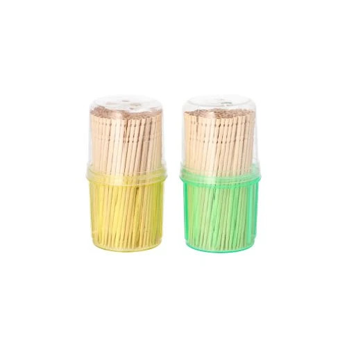 Papstar Fingerfood Picker Rund, 6,5 Cm, Gedrechselt Im Spender | Beutel (400-image