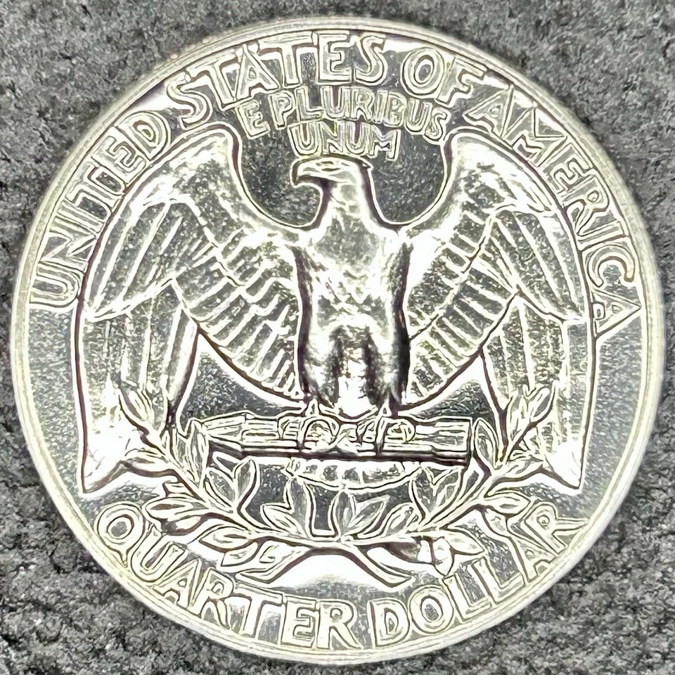 1960 Proof Washington 90% Silver Quarter ~ DDR FS-801 - Image 4 of 4