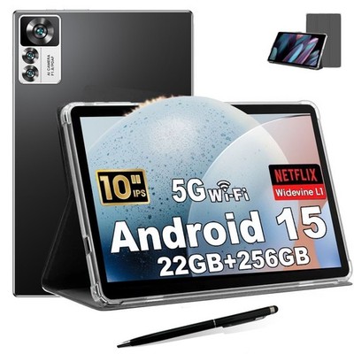 10,1 Zoll Tablet Android 15 22GB 256GB ROM Octa-Core Dual Kamera 8000 mAh WIFI