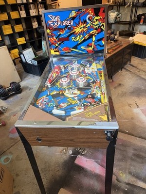 Vintage 1977 Star Explorer Pinball Machine - Sentinel Inc - Working!