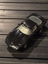 Vintage TYCO 440-X2 Black Chevy Corvette ZR-1 HO SLOT CAR Tested and WORKING