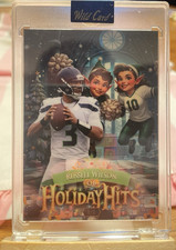 Wild Card 2025 Holiday Hits Jersey Russell Wilson #’d/2 HHJELBWGR2-RW