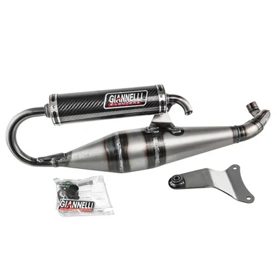 Silencieux Giannelli ShotV4 Minarelli Horizontal Malaguti F12 Phantom F15 - Photo 1/4