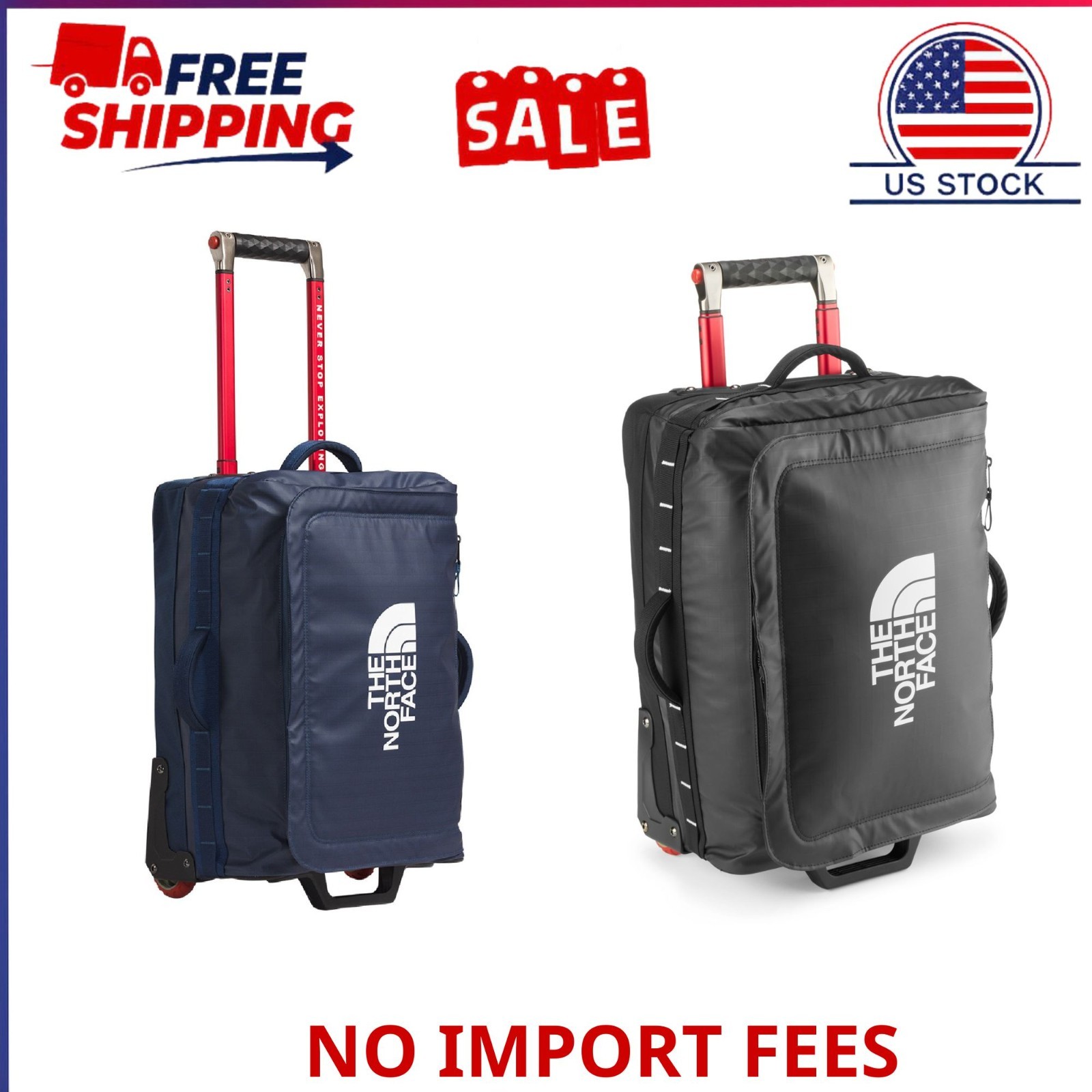 The North Face Base Camp Voyager Roller Bag - 21"