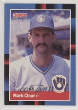 1988 Donruss Mark Clear (Solid Blue Upper Left Corner) #372 to3