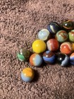 Vintage Machine Made Marble Lot Of 22 HTF Marbles Various Makers And Conditions — photo 3