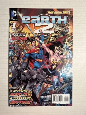 Earth 2 #1    (DC Comics July 2012) NM+
