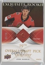 2020-21 Upper Deck Black Diamond Gold Spectrum 1/25 Josh Norris #06R-JN 1q2