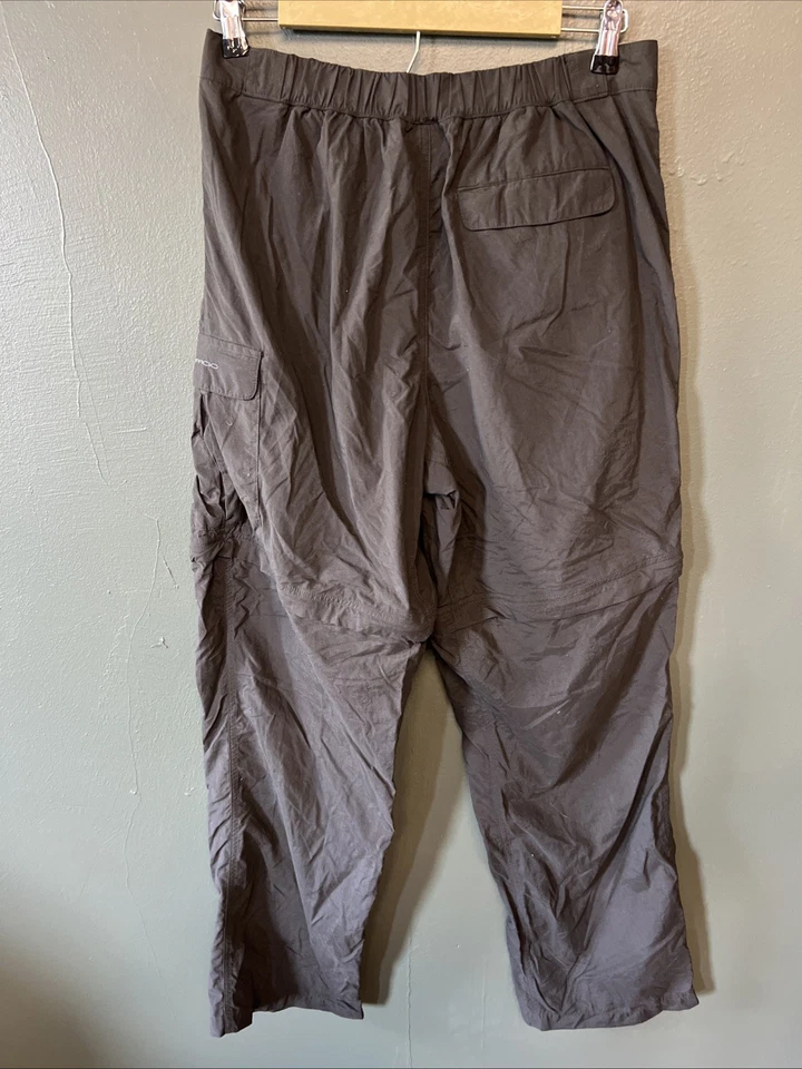 Pantalones Exofficio Para Hombre Talla Mediana Negros Convertibles Cremallera Exterior Senderismo Nylon Foto 3 de 4
