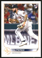 2022 Topps Update Baseball Card #US234 Joe Perez RC