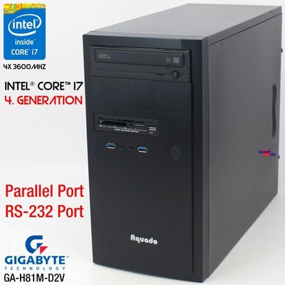 PC Computer Gigabyte GA-H81M-D2V Intel Core I7-4790 SSD Parallel