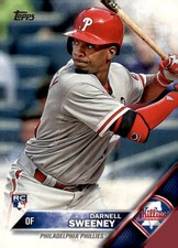 2016 Topps #157 Darnell Sweeney RC Philadelphia Phillies