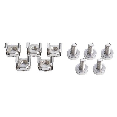 10 Pack Lot - M6x16 Rack Mount Cage Muttern & Schrauben W / Waschmaschinen -