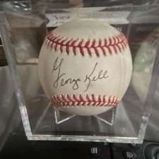 George Kell MLB Baseball Autographed JSA Authentication Original Signed Ball