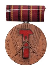 DDR Abzeichen Medaille Orden Verdienter Aktivist Frieden und Wohlstand A082