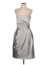 Alfred Sung Women Silver Cocktail Dress 12