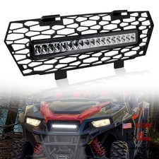 Front Grill with LED Light for Polaris General 1000/4 1000/ XP 1000/ XP4 1000