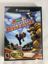 ​Mario Superstar Baseball (Nintendo GameCube) Best Seller CIB Tested Working