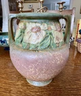 ROSEVILLE DAHLROSE 8.5 INCH VASE ART POTTERY - No Damage!