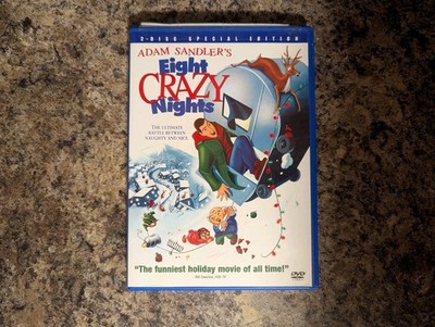 Eight Crazy Nights Dvd 2-Disc Special Edition Adam Sandler Region 1 NTSC Eng/Fr
