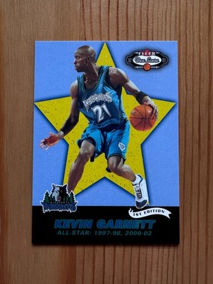 2002-03 KEVIN GARNETT FLEER BOX SCORE 1ST EDITION ALL-STAR SP PARALLEL #89/100!