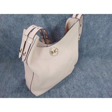 Michael Kors Fulton Hobo Pink Pebbled Leather...