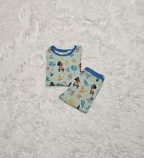 Little Sleepies DISNEY MOANA OF MOTUNUI Two Piece Pajamas SIZE 7/8