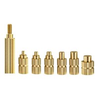 7Pcs WäRme -Set Einsatz 7Pcs LöTen Eisenspitze Kopf HeißE Schmelze Isserien6167