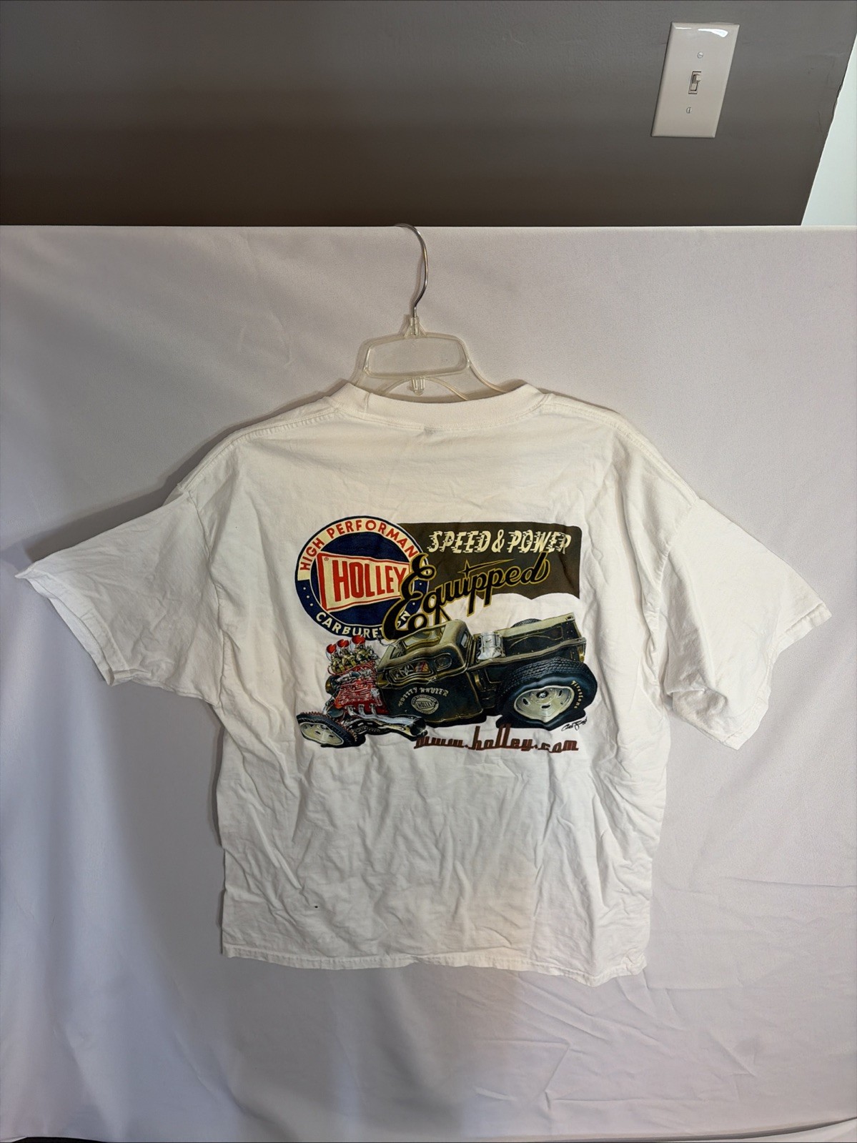 Holley Flathead High Performance Carburetor White… - image 7