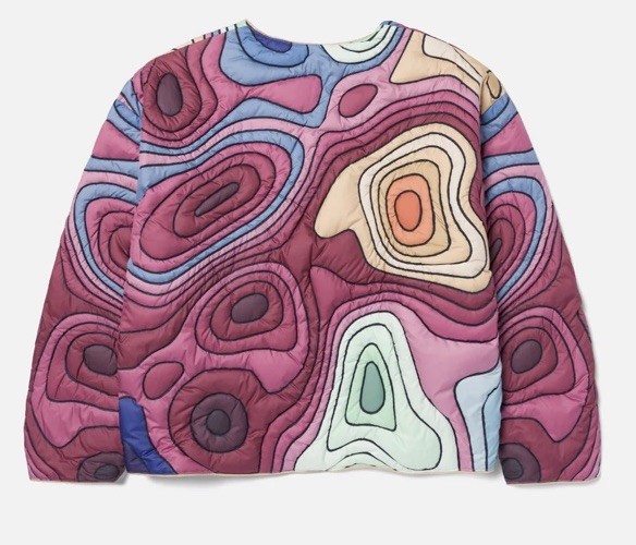 Ryoko Rain 70’s Quilted Puffer Liner Jacket Mens Size 2xl - second product detail image