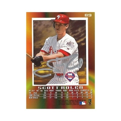 1997 EX 2000 Scott Rolen Autograph (Steiner CX)