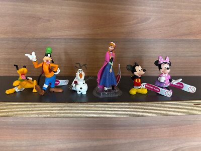 °Bullyland - Mickey Mouse & Friends, Micky Maus, Goofy, Daisy, Olaf,Anna Neu
