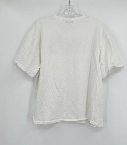 Lingua Franca Womens White 1973 Graphic Crew Short Sleeve T Shirt Sz 2X - Picture 2 of 5