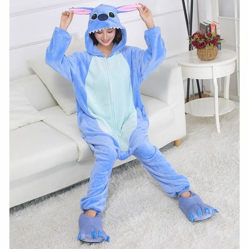 Pyjama animal une pièce (XXL 180-200CM) adulte homme femme pantoufle  cosplay cos