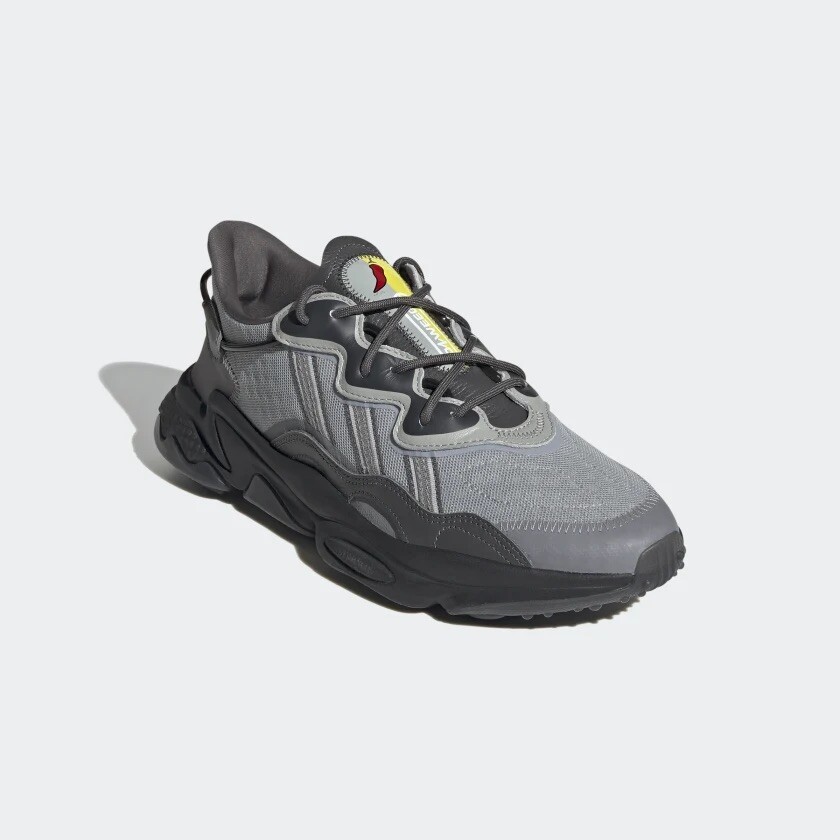 Adidas Originals Ozweego Triple Gray Men's Athletic Shoes Adidas Originals Ozweego Triple Gray Men's Athletic Shoes