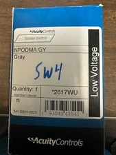 Acuity Controls Sensor Switch NPODMA GY (2617WU)
