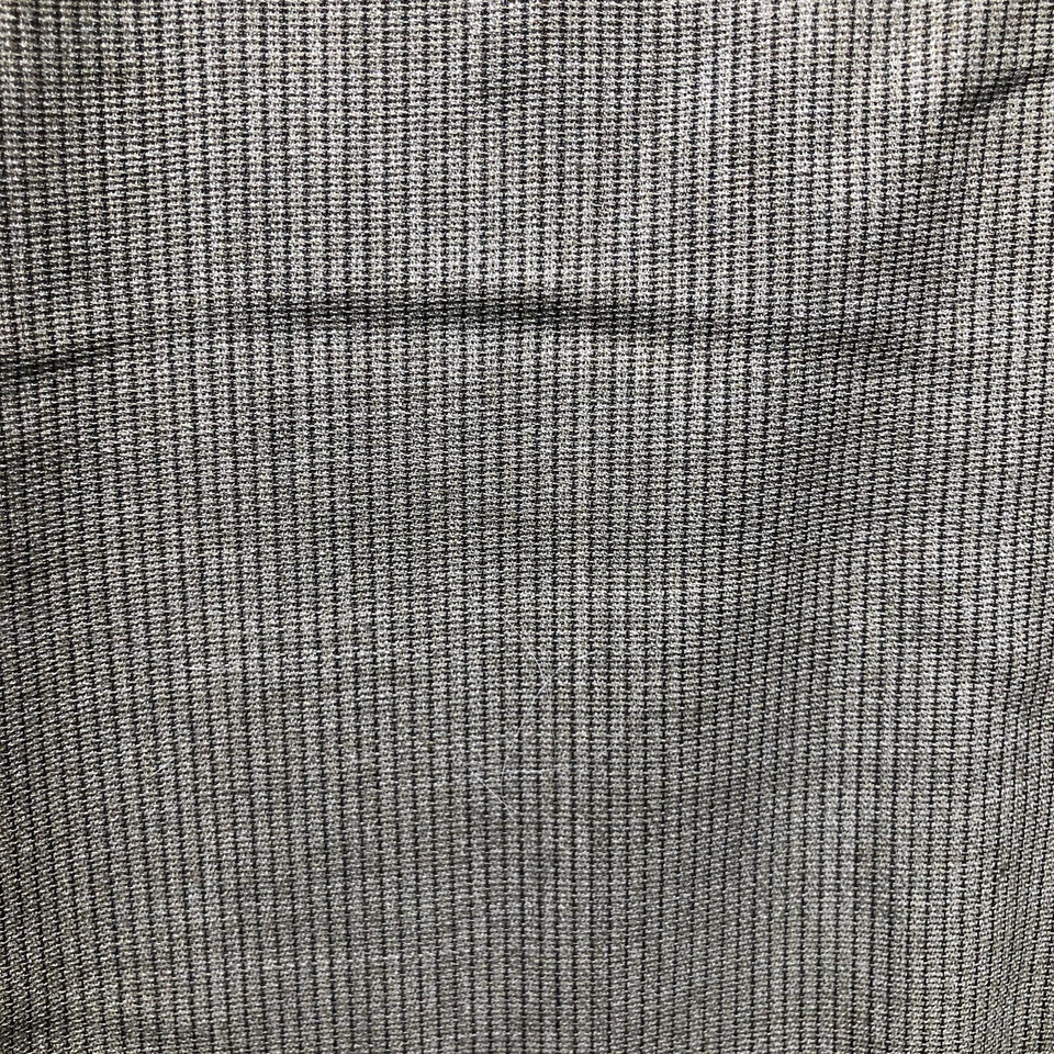 J. Peterman Wool Blend Tan Pin Striped Safari Button-Front Shirt Men's Large - Image 3 of 4