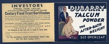 BC3 3/- 1936 Booklet Edition 322 - advert 'Dubarry' Opera House UNMOUNTED MINT