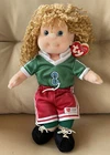 Vintage 1996 Ty Beanie Kids PRINCESS Soccer Player Clothes Uniform Gear w/Tags
