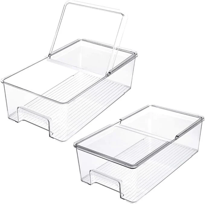 2-REFRIGERATOR ORGANIZERS WITH LIDS NEW
Opens in a new window or tab