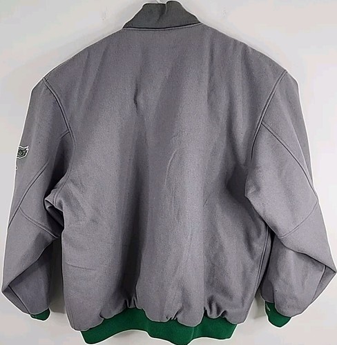 1960s Eagles Throwback Mitchell & Ness '05 REPLICA Quilted Wool Jacket Sz 56 NWT - Picture 8 of 18