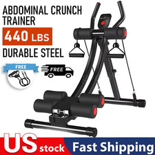 Ab Abdominal Exercise Machine Cruncher Traine...