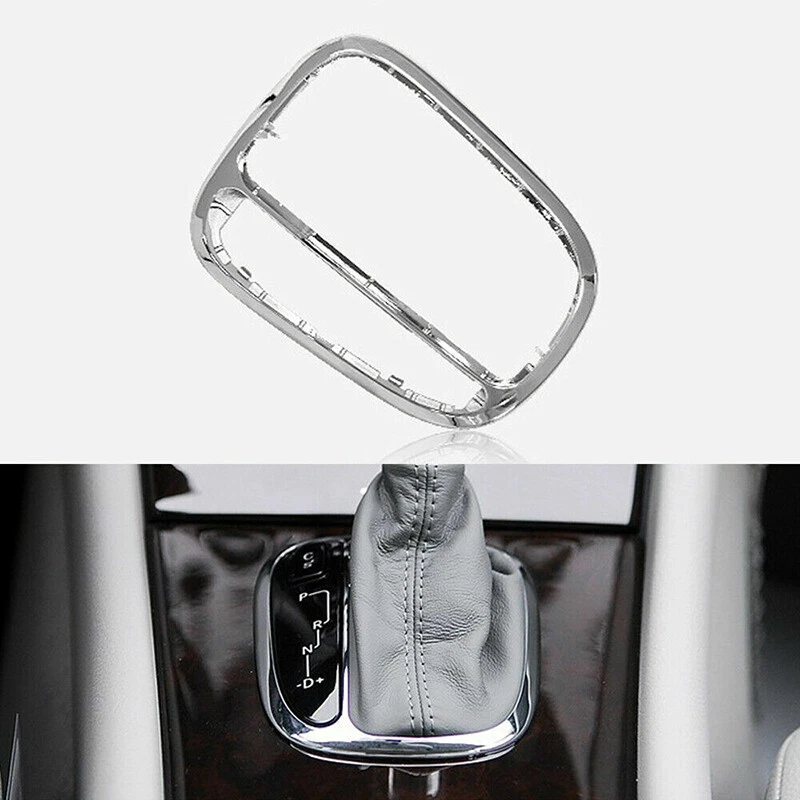 Chrome For Mercedes-Benz C Class W203 C230 C320 Gear Shift Panel Cover Trim 1x - Imagem 3 de 4