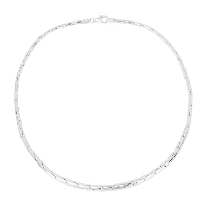 Bio Schlangenkette Halskette Sterling Silber 925 gepunzt nagelneu verpackt