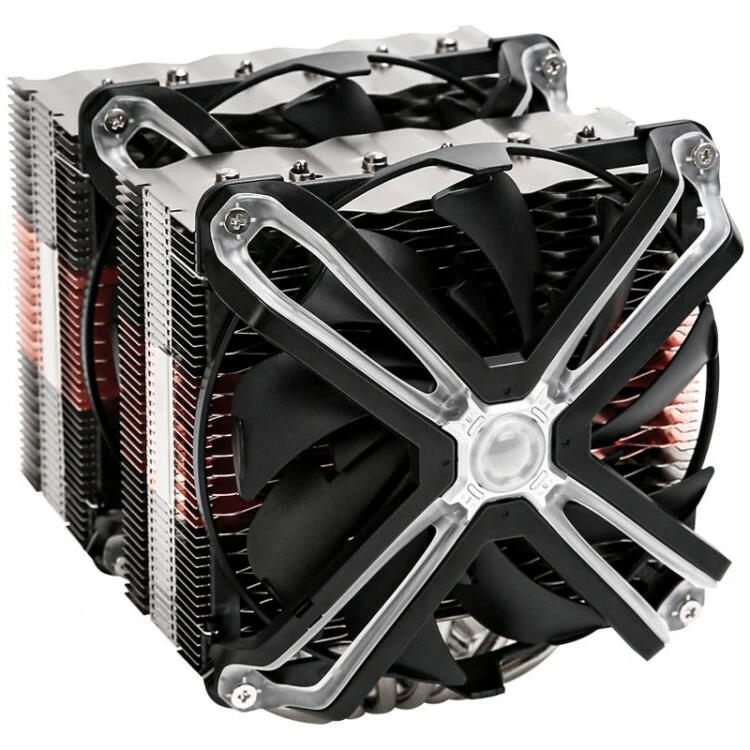 Zalman CNPS20X RGB CPU PC Tower Cooler with Dual 140mm RGB Fans in Black - Image 4 of 4