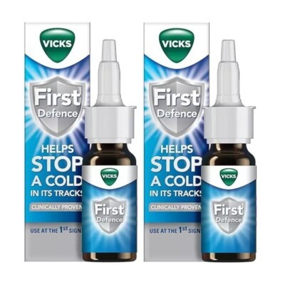 #ad VICKS First Defence nasal spray 15ml PACK OF 2 $34.99