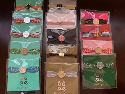Lot of 4 Rustic Cuff Logo Hair ties New In‎ Original Packages Great Quality Gift SET OF 3 NEW IN PKG RUSTIC CUFF HAIR | Mercari main image 4